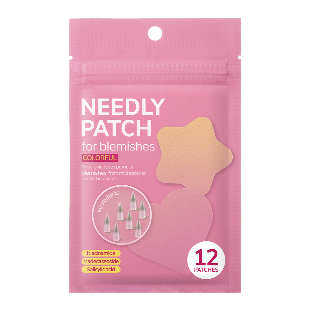 NEEDLY Patch for blemishes colorful 12шт - Микроигольные патчи от прыщей NEEDLY Patch for blemishes colorful 12шт - Микроигольные патчи от прыщей